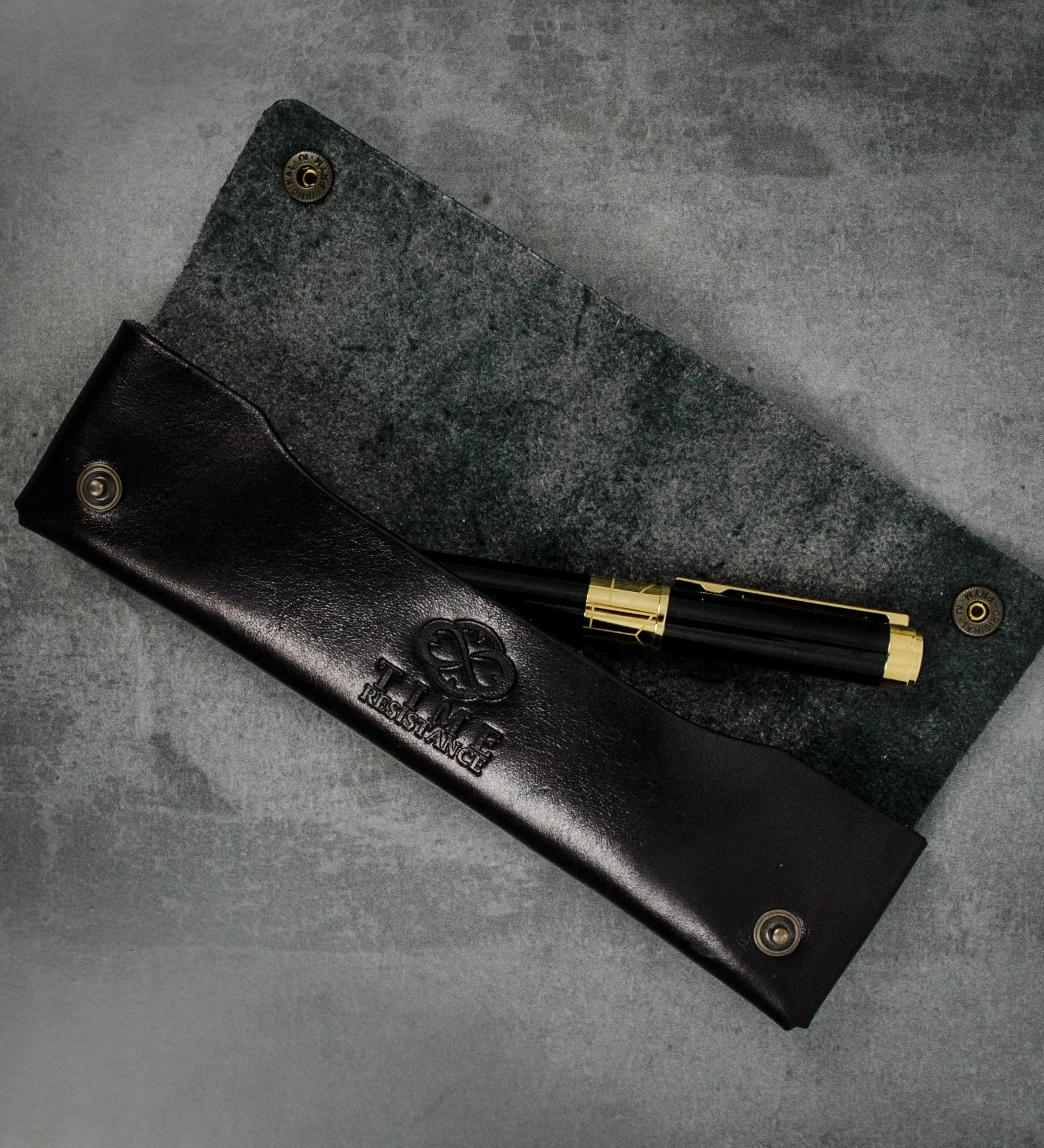 Leather Pen Case Holder - Appointment in Samarra