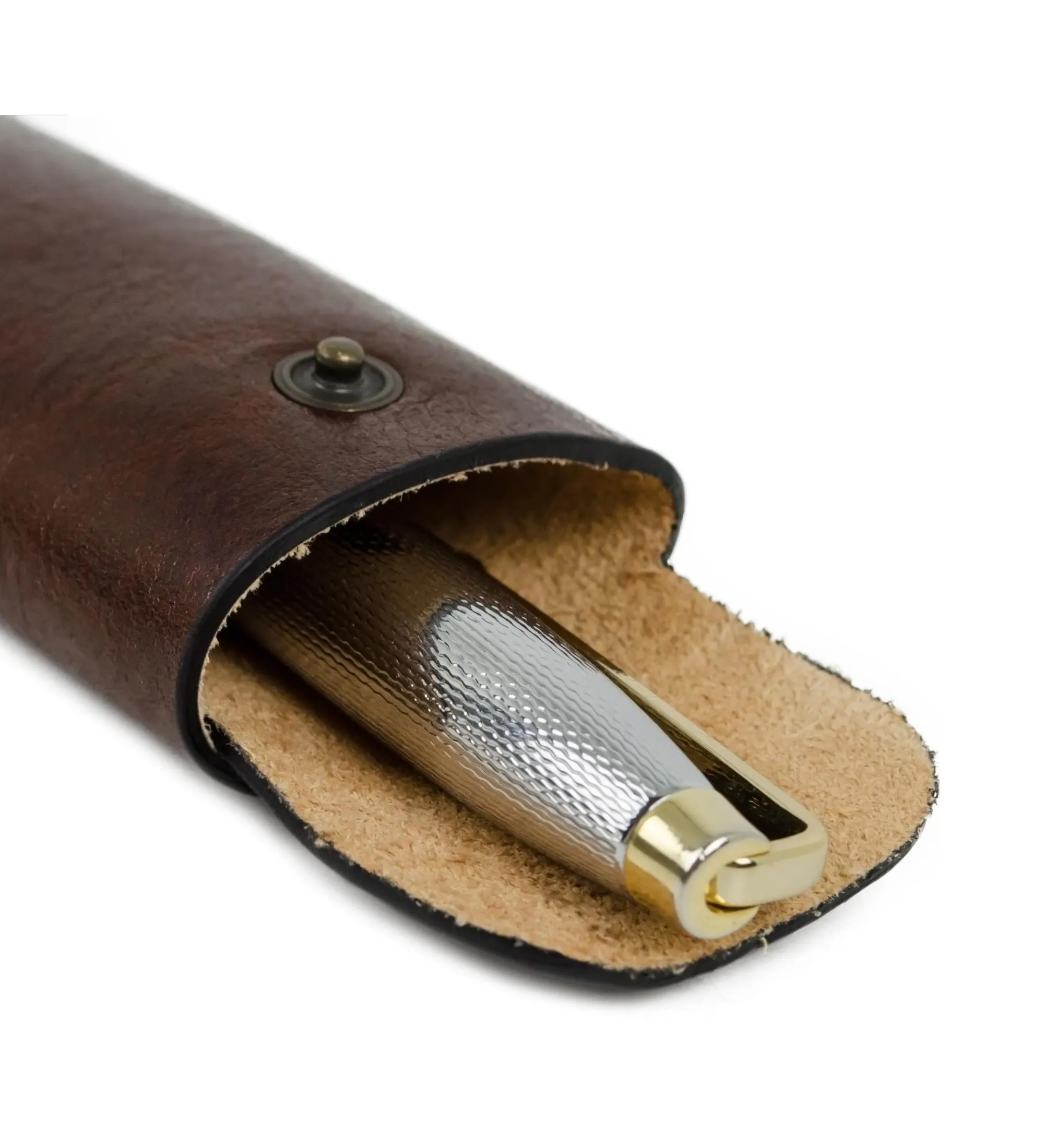 Leather Pen Case Holder - Appointment in Samarra