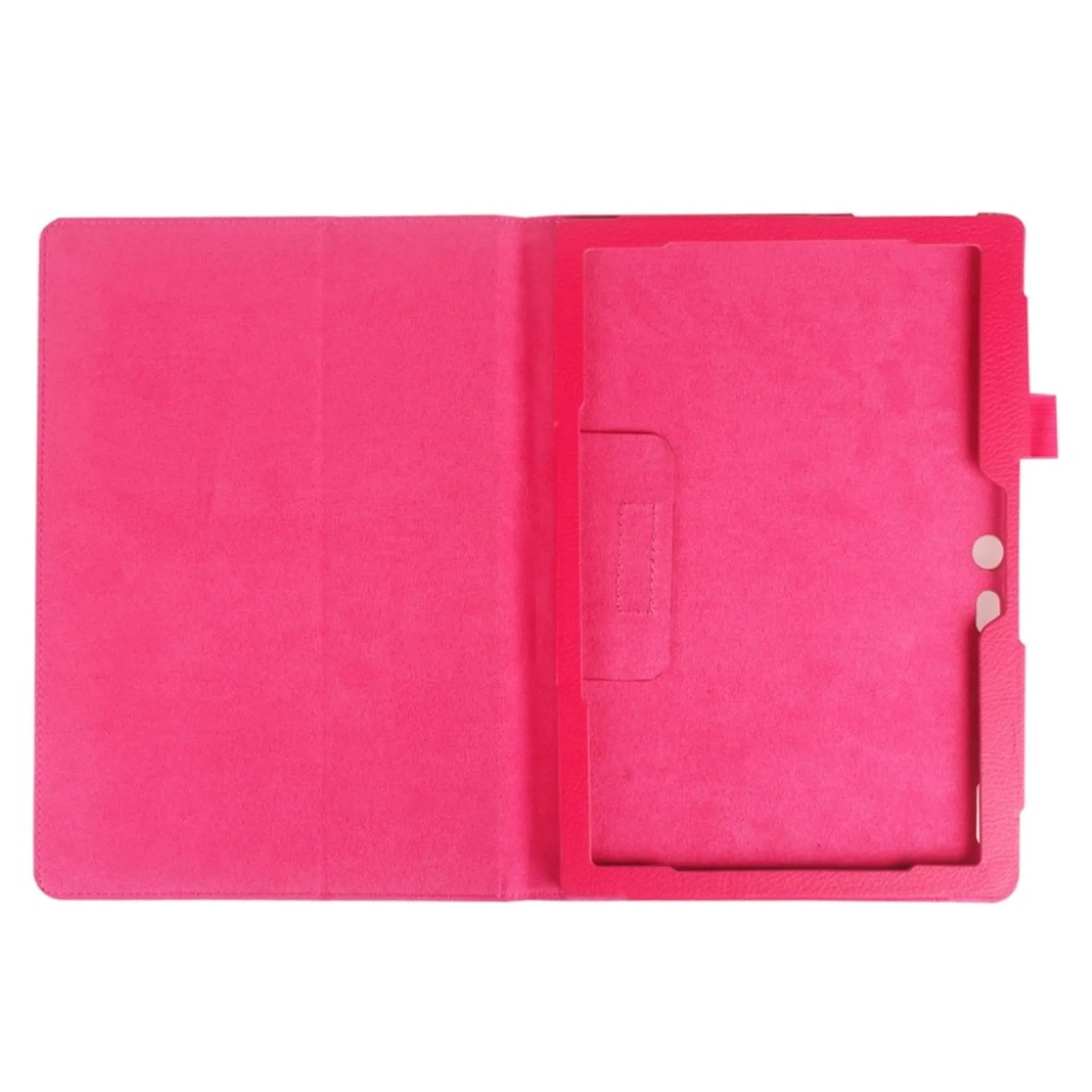 Lenovo Tab 10 TB-X103F litchi skin leather flip case - Rose