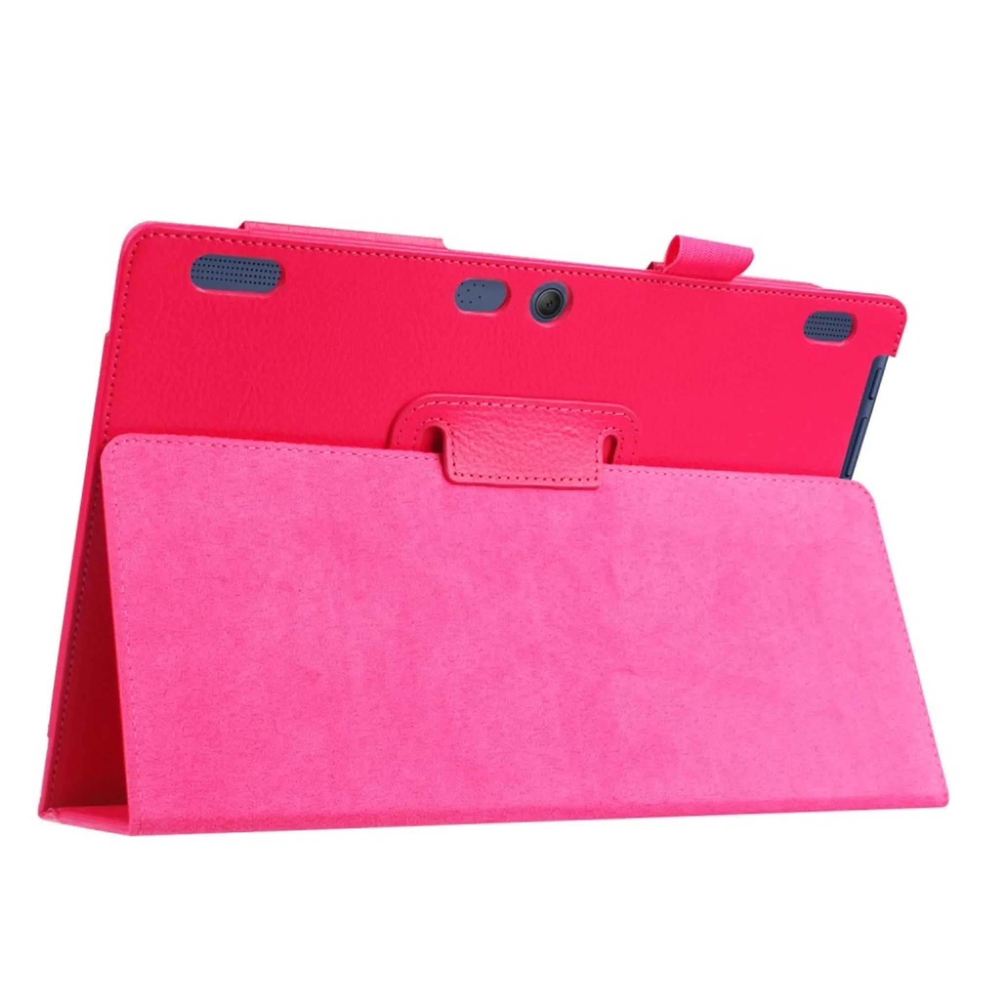 Lenovo Tab 10 TB-X103F litchi skin leather flip case - Rose