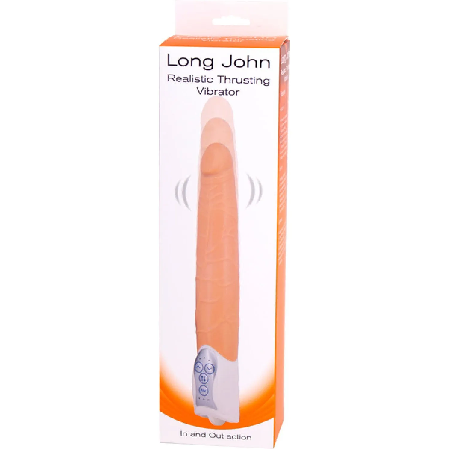 Long John Realistic Thrusting Vibrator