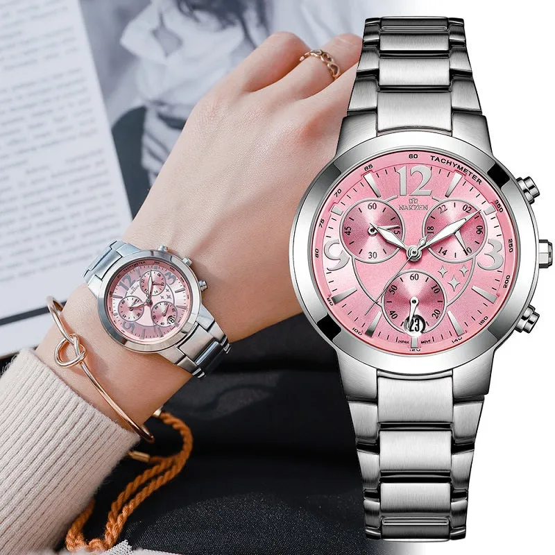 Luminous Waterproof Calendar Women's Watch