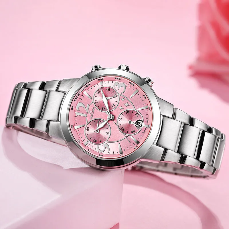 Luminous Waterproof Calendar Women's Watch