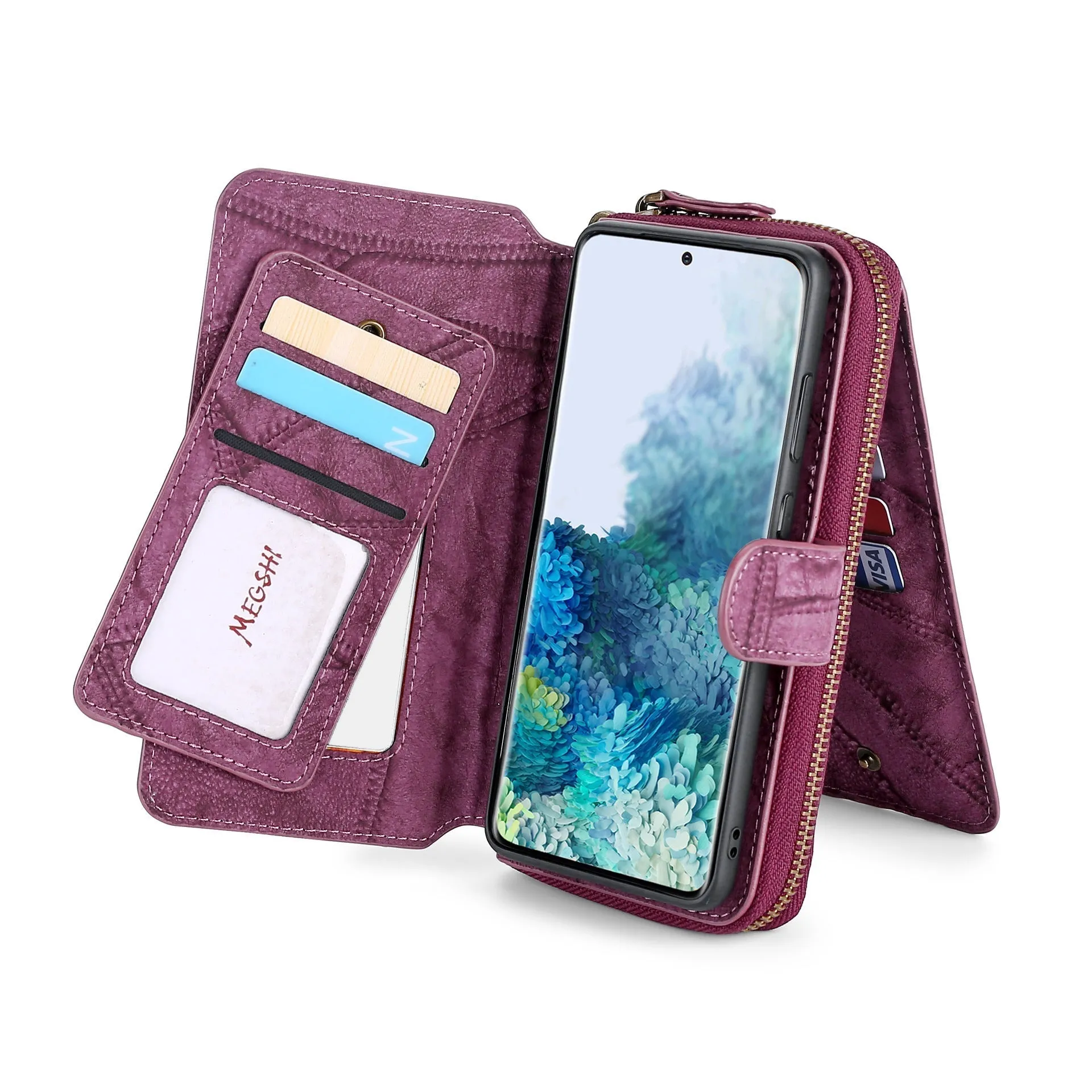 Luxy Moon iPhone 11 Case Wallet PU Leather Multifunction Handbag Phone Case