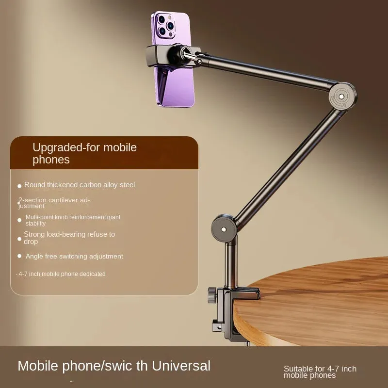 Magnetic mobile phone holder|Desktop Mobile Phone Holder Bed Clip Bedside