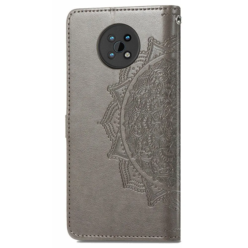 Mandala Nokia G50 Flip case - Grey