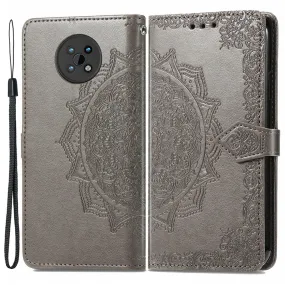 Mandala Nokia G50 Flip case - Grey