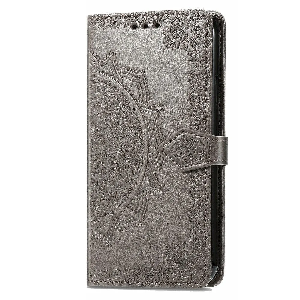 Mandala Nokia G50 Flip case - Grey