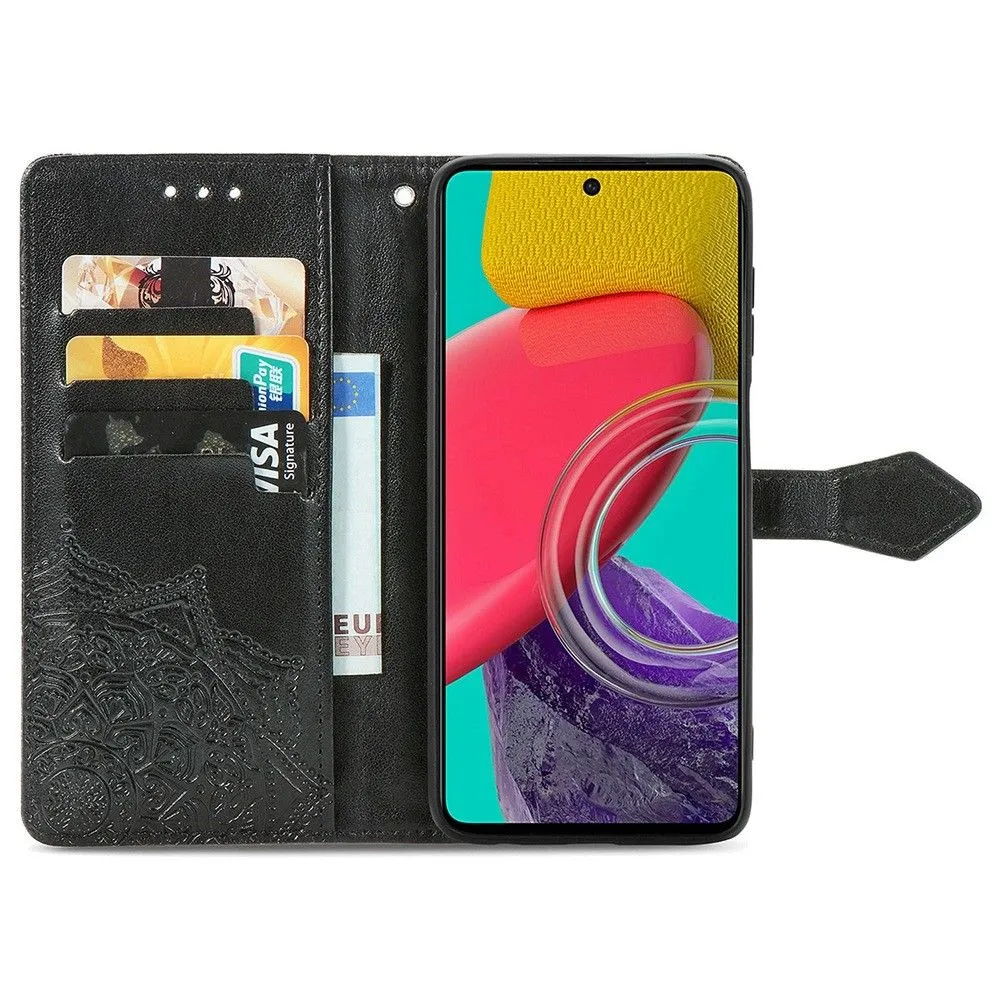 Mandala Samsung Galaxy M53 5G Flip case - Black