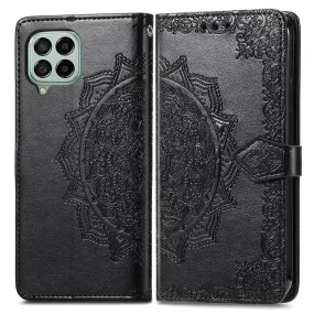 Mandala Samsung Galaxy M53 5G Flip case - Black