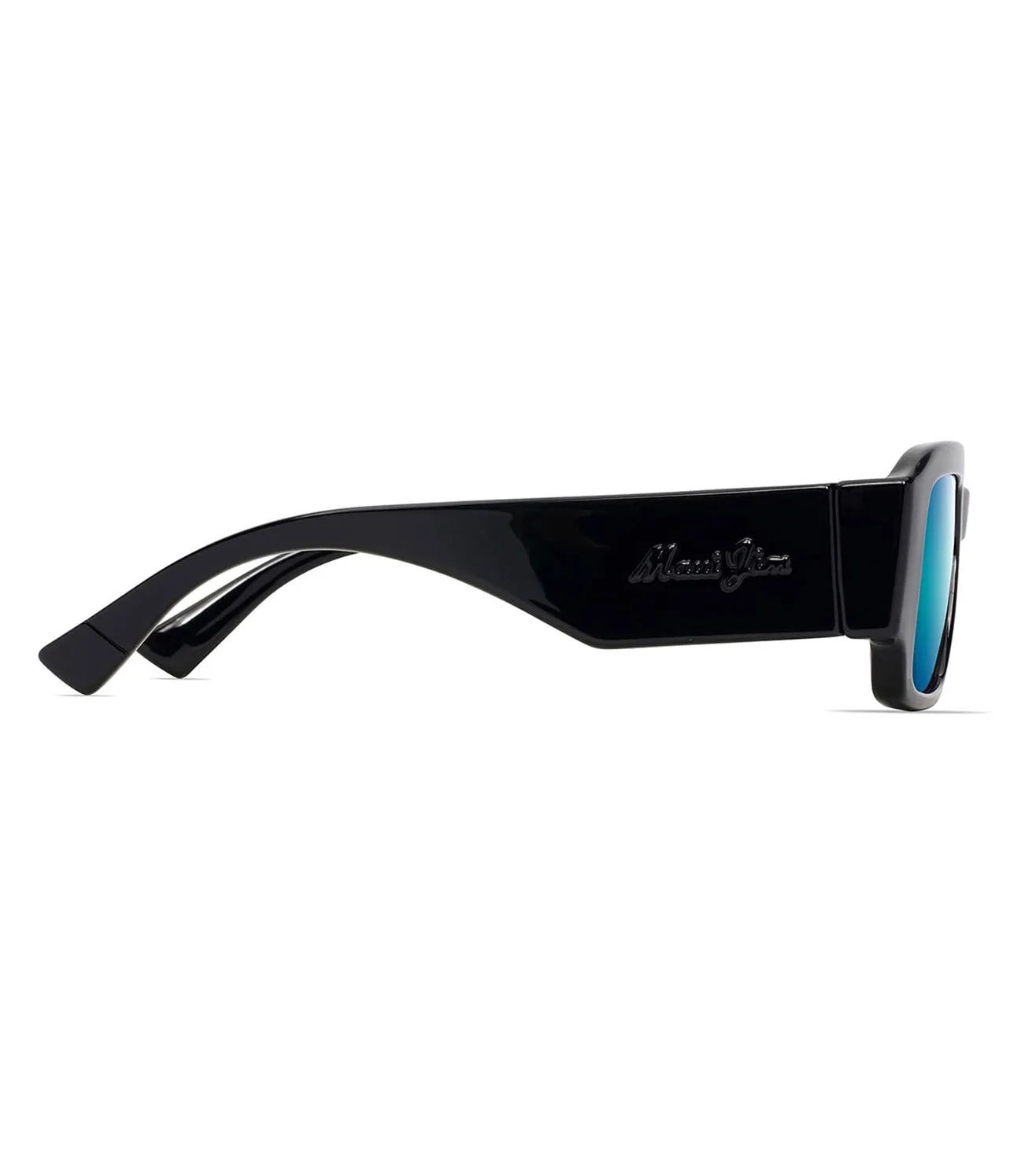 Maui Jim Unisex Blue Oval Sunglasses