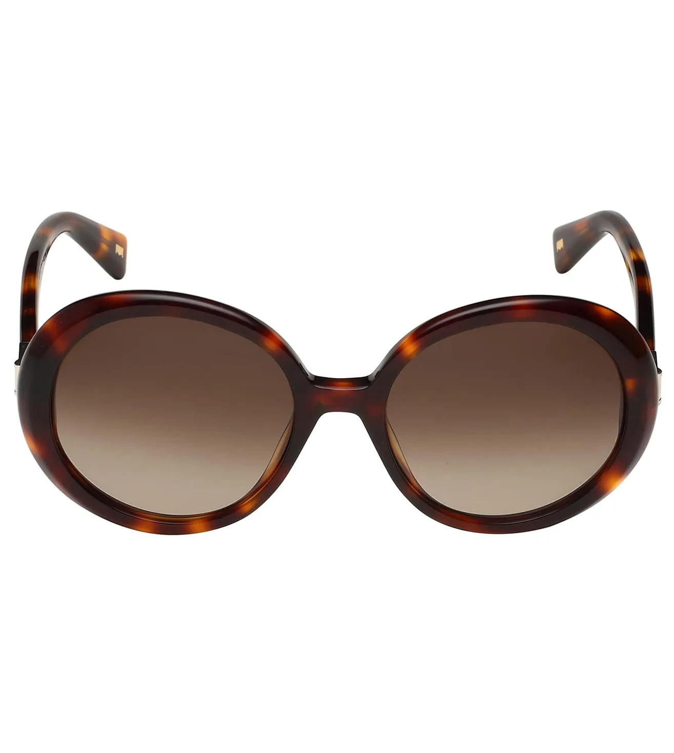 MaxMara Women Brown Round Sunglasses