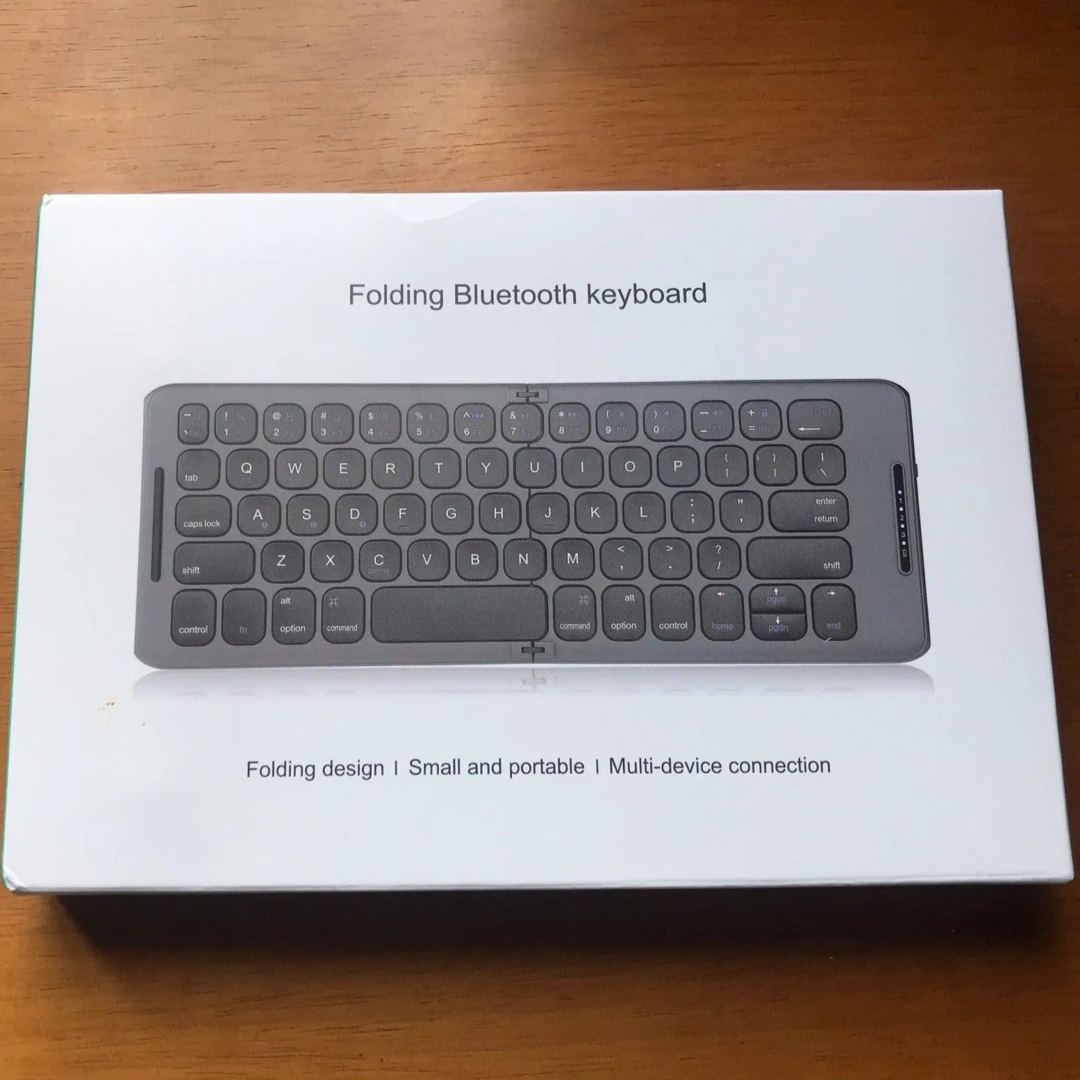 Mini Folding Bluetooth 5.1 Keyboard: Great for working on the move. For Windows, Android, iOS and Mac