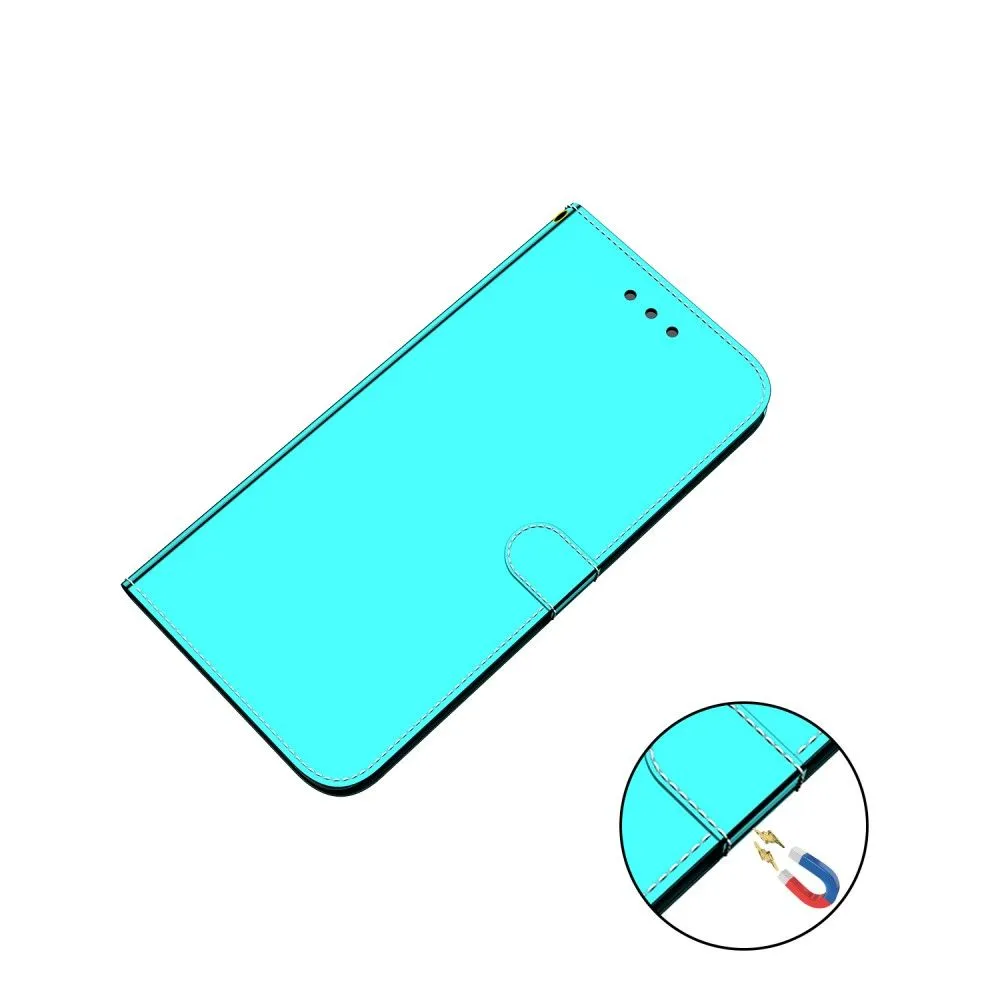 Mirror Google Pixel 6 flip case - Cyan