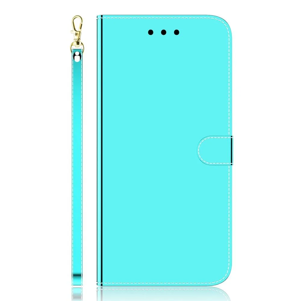 Mirror Google Pixel 6 flip case - Cyan