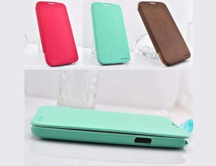 Mobile Flip Case With Card Slot For iPhone 5 or Samsung Note 2