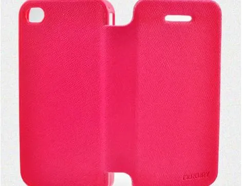 Mobile Flip Case With Card Slot For iPhone 5 or Samsung Note 2