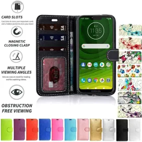 Motorola Moto G30 G10 Flip Folio Book Wallet Case