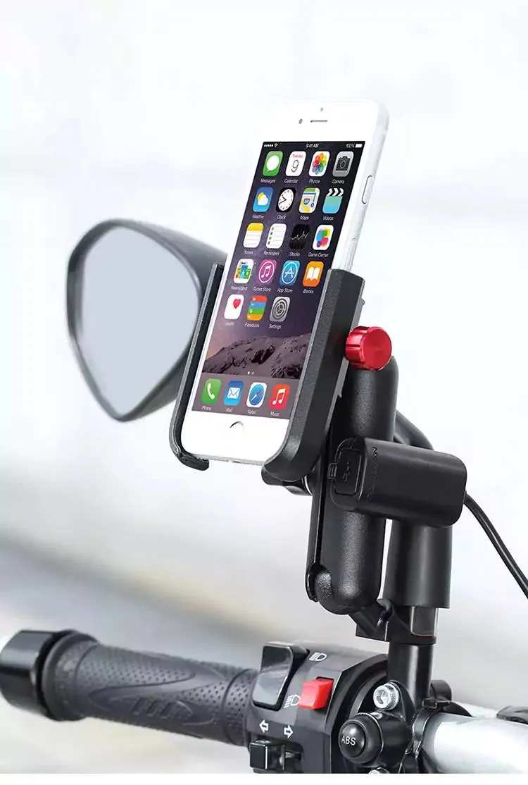 MOTOWOLF MOTORCROSS MOBILE STAND PHONE HOLDER UNIVERSAL 360