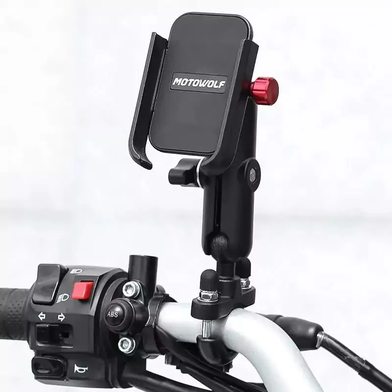 MOTOWOLF MOTORCROSS MOBILE STAND PHONE HOLDER UNIVERSAL 360