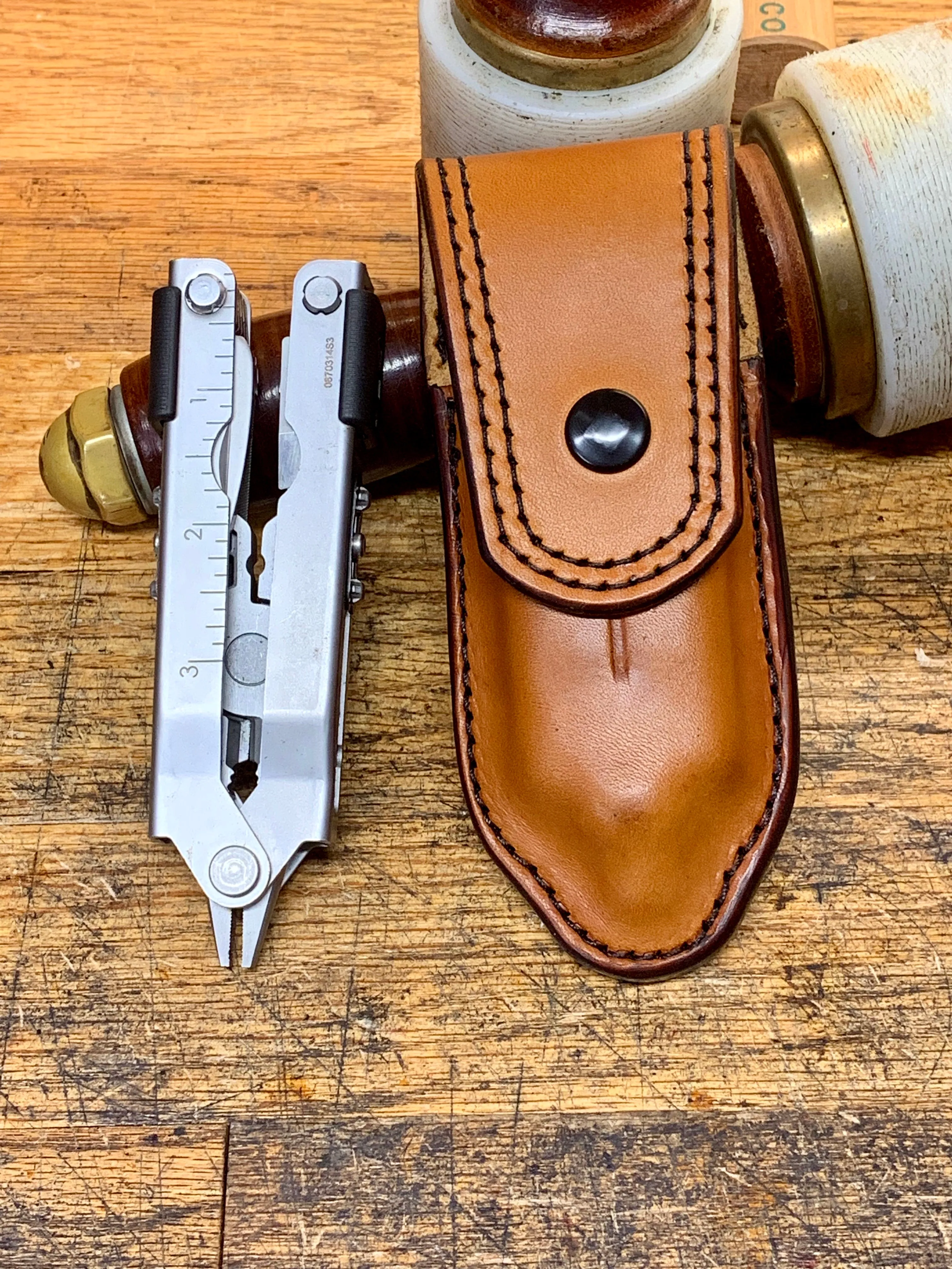 Multi Tool Custom Leather Case