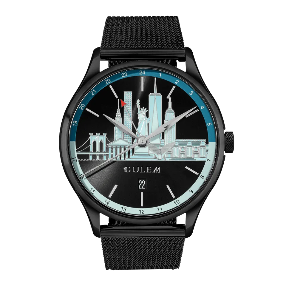 New York Skyline GMT | Black