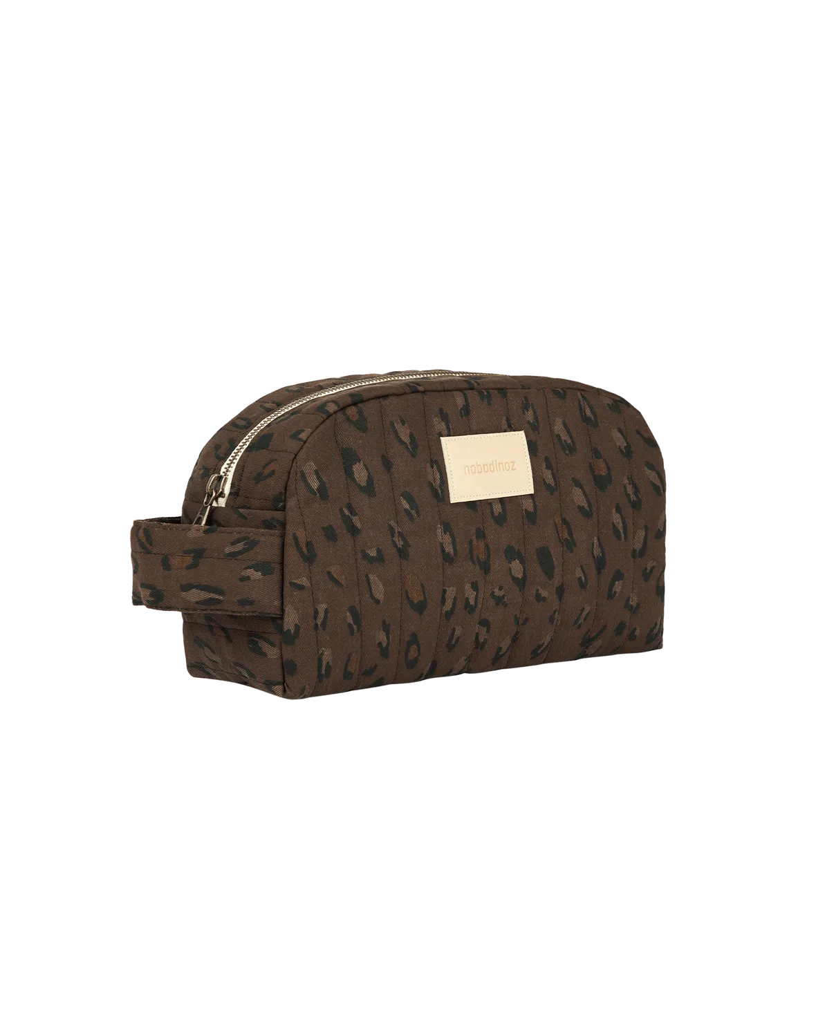 Nobodinoz Hyde Park Waterproof Vanity Case / Nappy Changing Pouch (Leonie Brown)