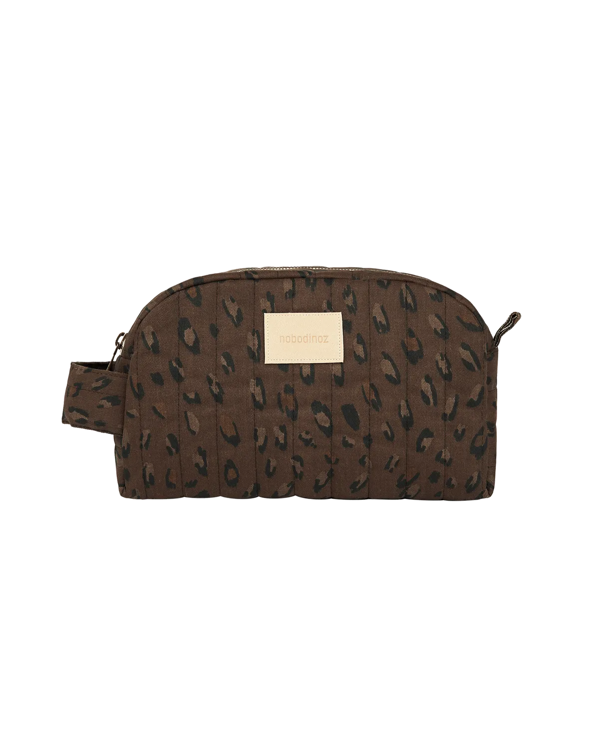 Nobodinoz Hyde Park Waterproof Vanity Case / Nappy Changing Pouch (Leonie Brown)