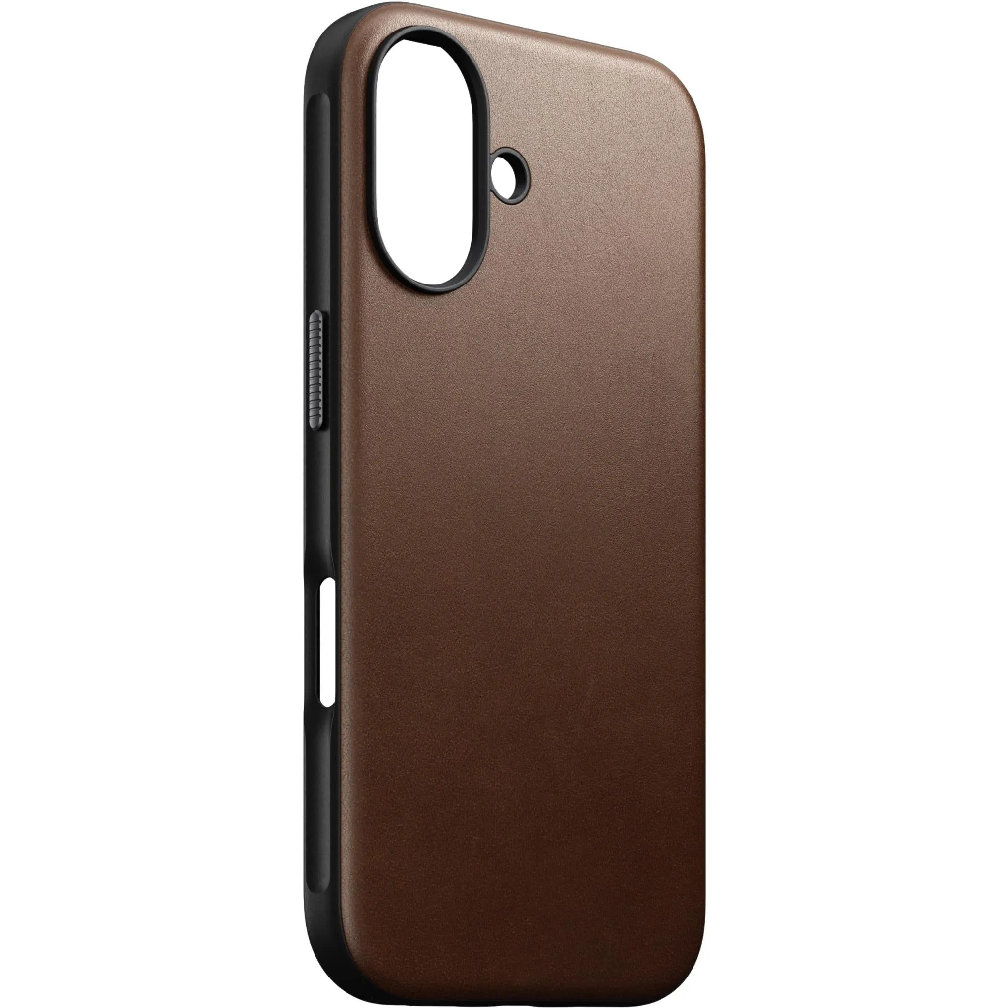 NOMAD Leather Case for iPhone 16 (Brown)