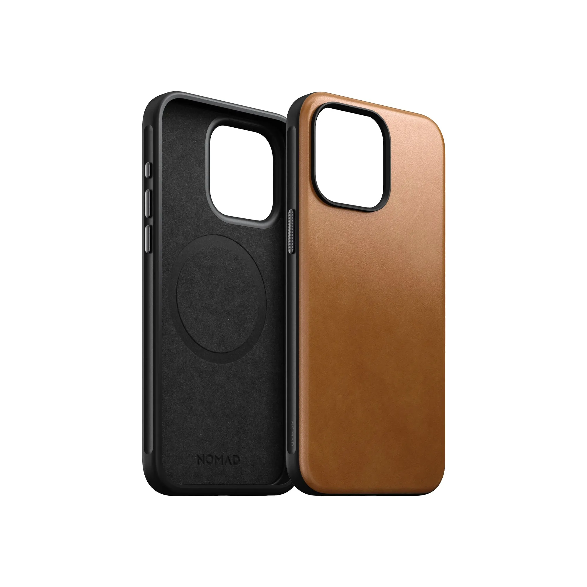 Nomad Modern Leather Case (Not Horween) for iPhone 15 Series - Magsafe Compatible