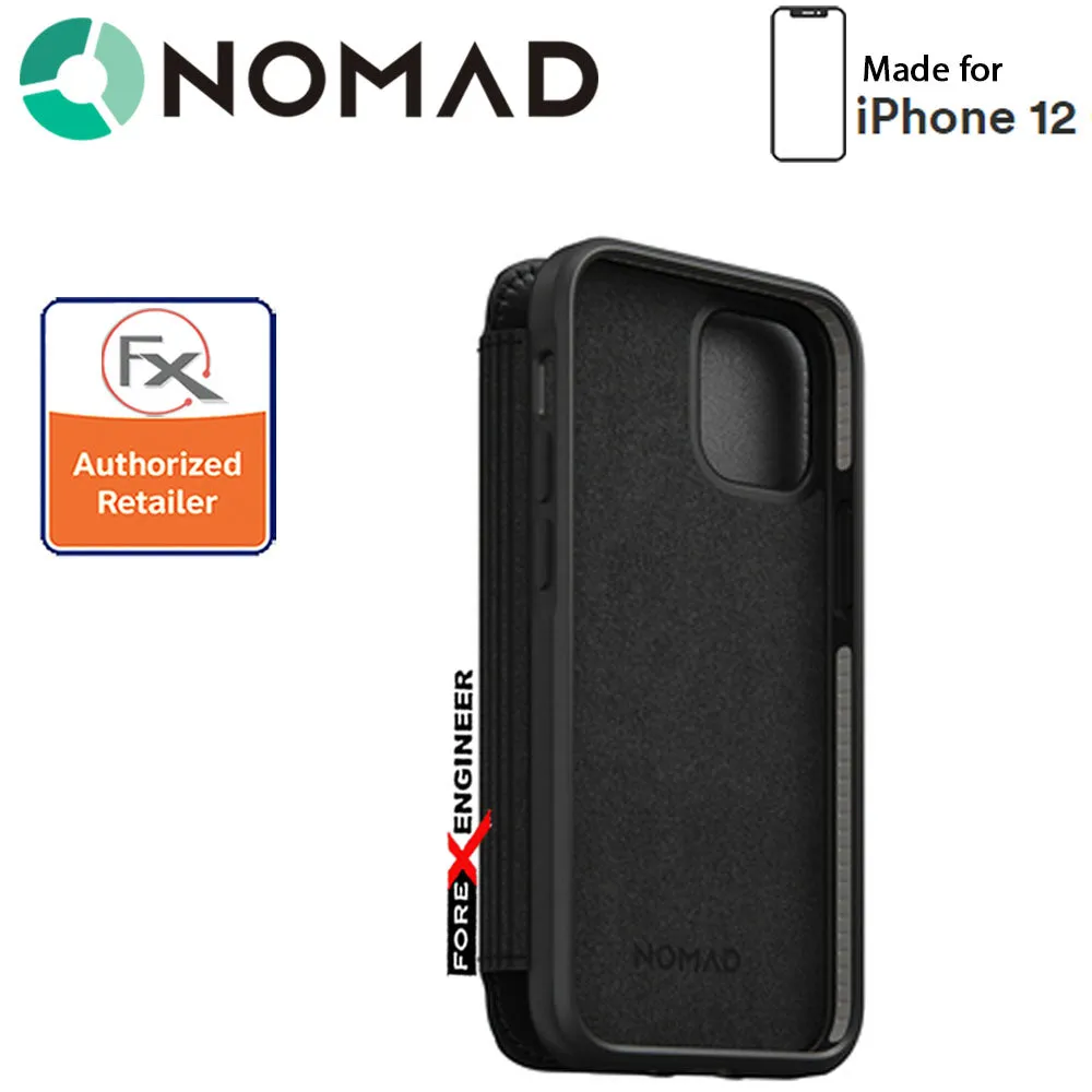 Nomad Rugged Folio Case for iPhone 12 Mini 5G 5.4" - Black ( Barcode : 856500019116)