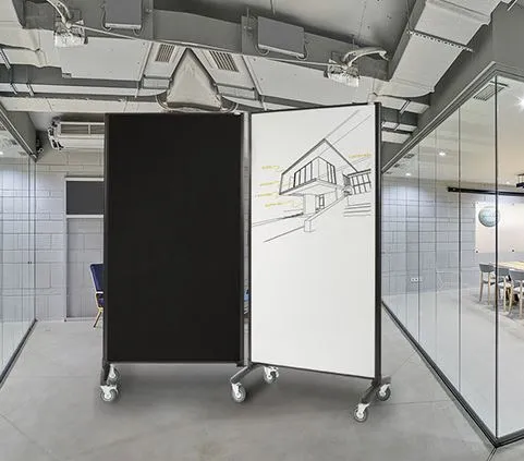 Nufurn Communicate Mobile Whiteboard Partition