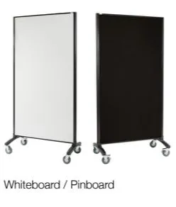 Nufurn Communicate Mobile Whiteboard Partition