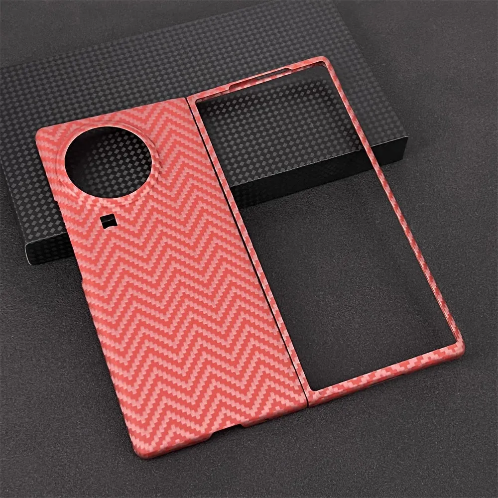 Oatsbasf Luxury Pure Carbon Fiber Case for vivo Foldable Smartphones