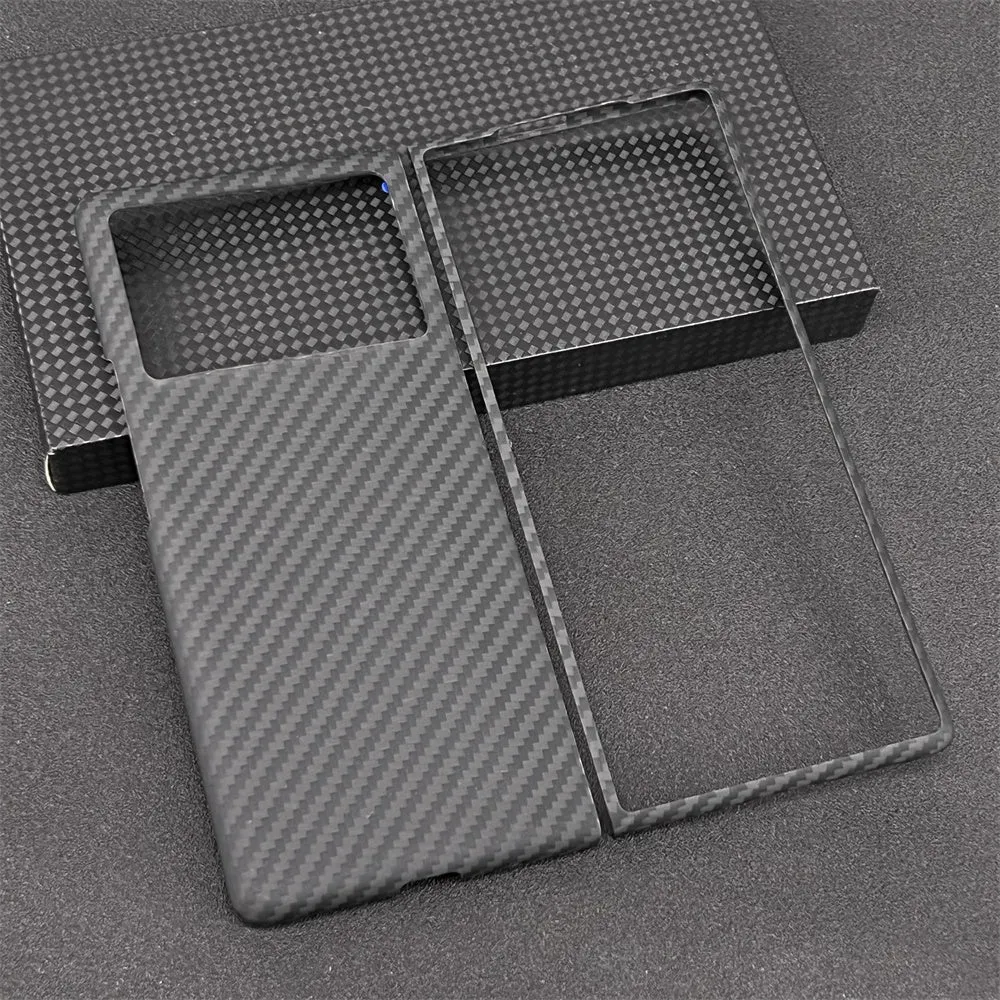 Oatsbasf Luxury Pure Carbon Fiber Case for vivo Foldable Smartphones