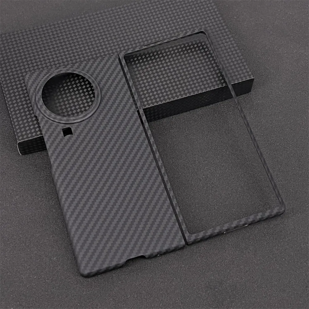 Oatsbasf Luxury Pure Carbon Fiber Case for vivo Foldable Smartphones