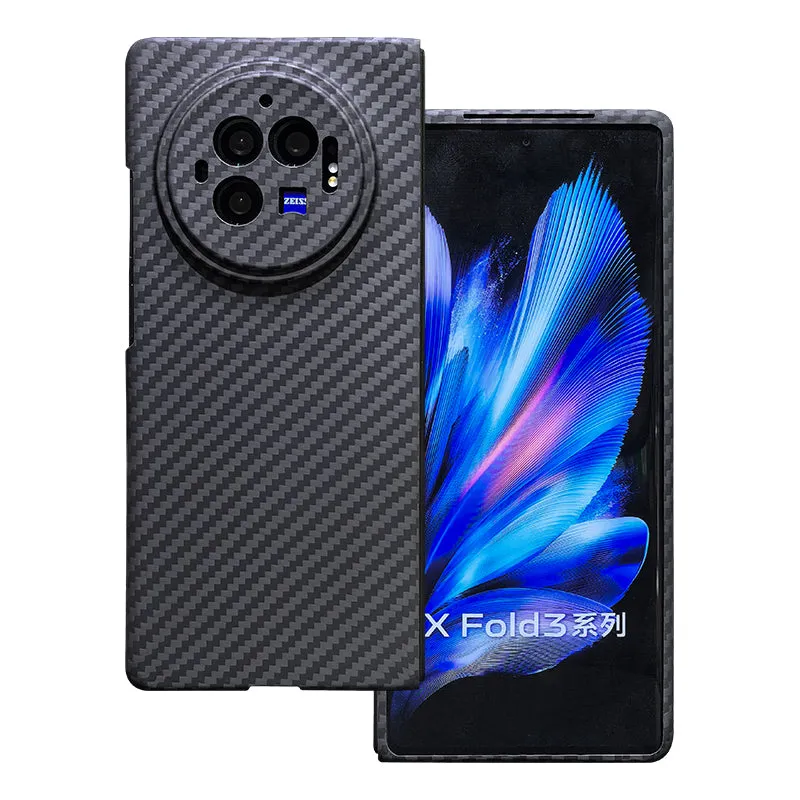 Oatsbasf Luxury Pure Carbon Fiber Case for vivo Foldable Smartphones