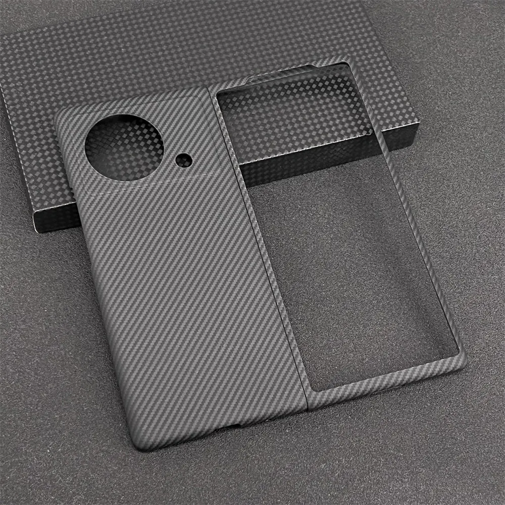 Oatsbasf Luxury Pure Carbon Fiber Case for vivo Foldable Smartphones