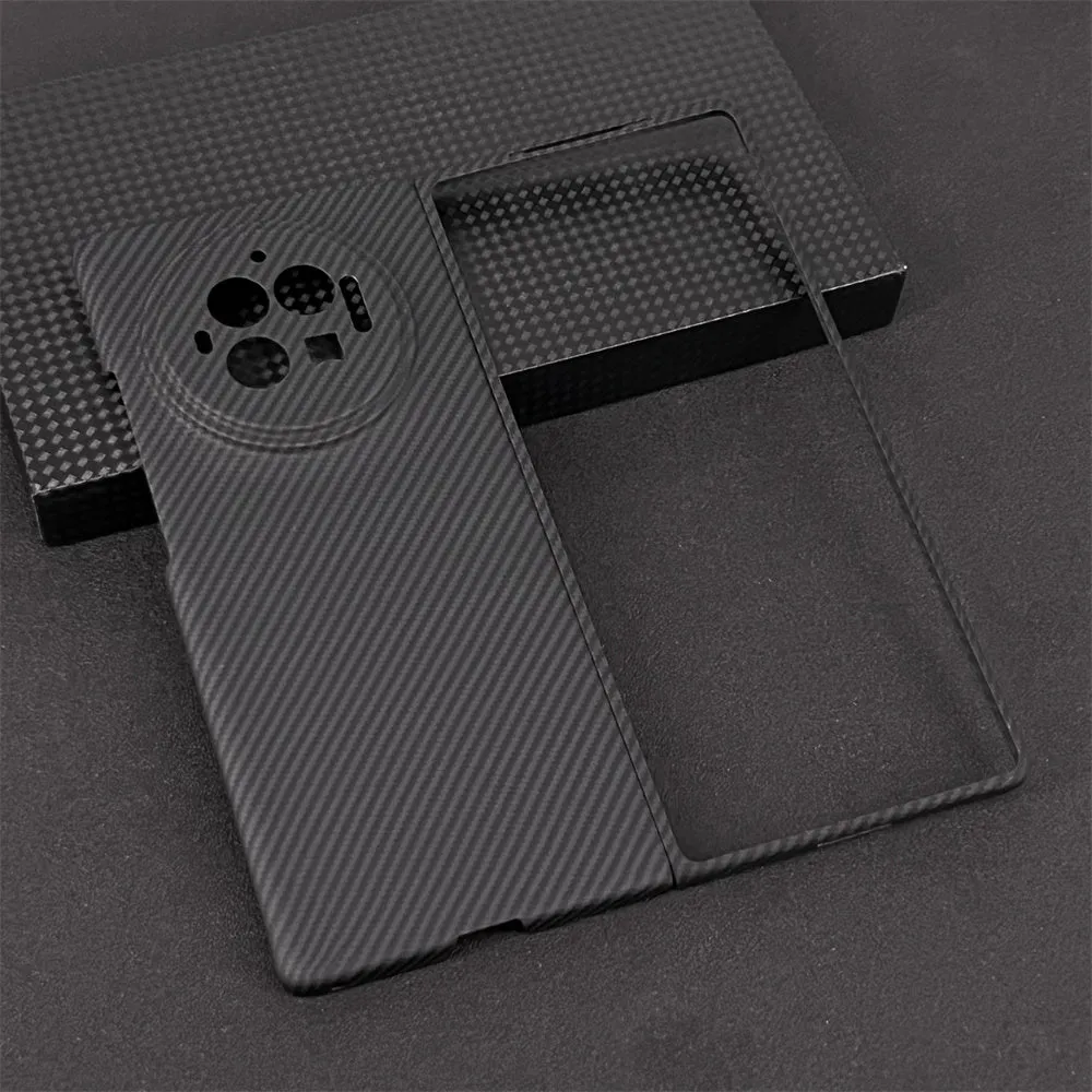 Oatsbasf Luxury Pure Carbon Fiber Case for vivo Foldable Smartphones