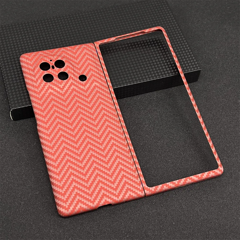 Oatsbasf Luxury Pure Carbon Fiber Case for vivo Foldable Smartphones