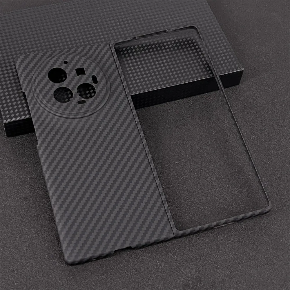 Oatsbasf Luxury Pure Carbon Fiber Case for vivo Foldable Smartphones