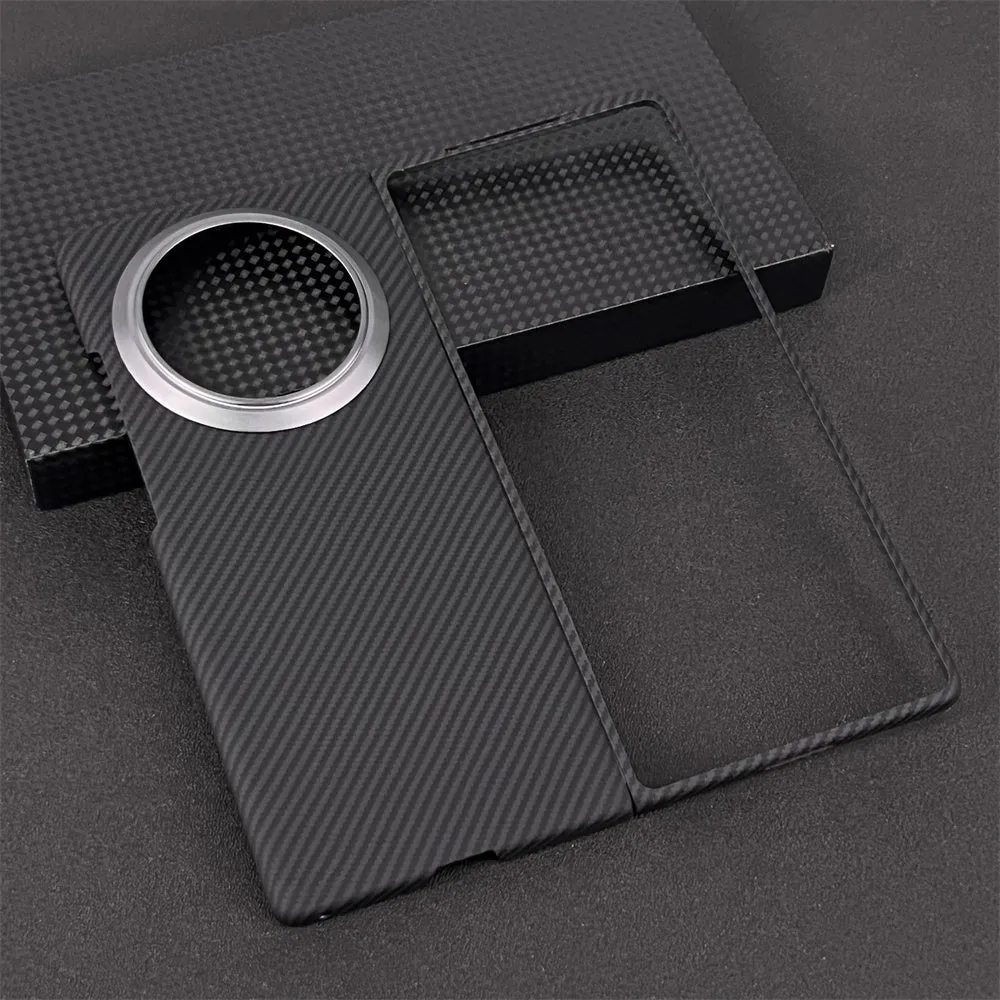 Oatsbasf Luxury Pure Carbon Fiber Case for vivo Foldable Smartphones