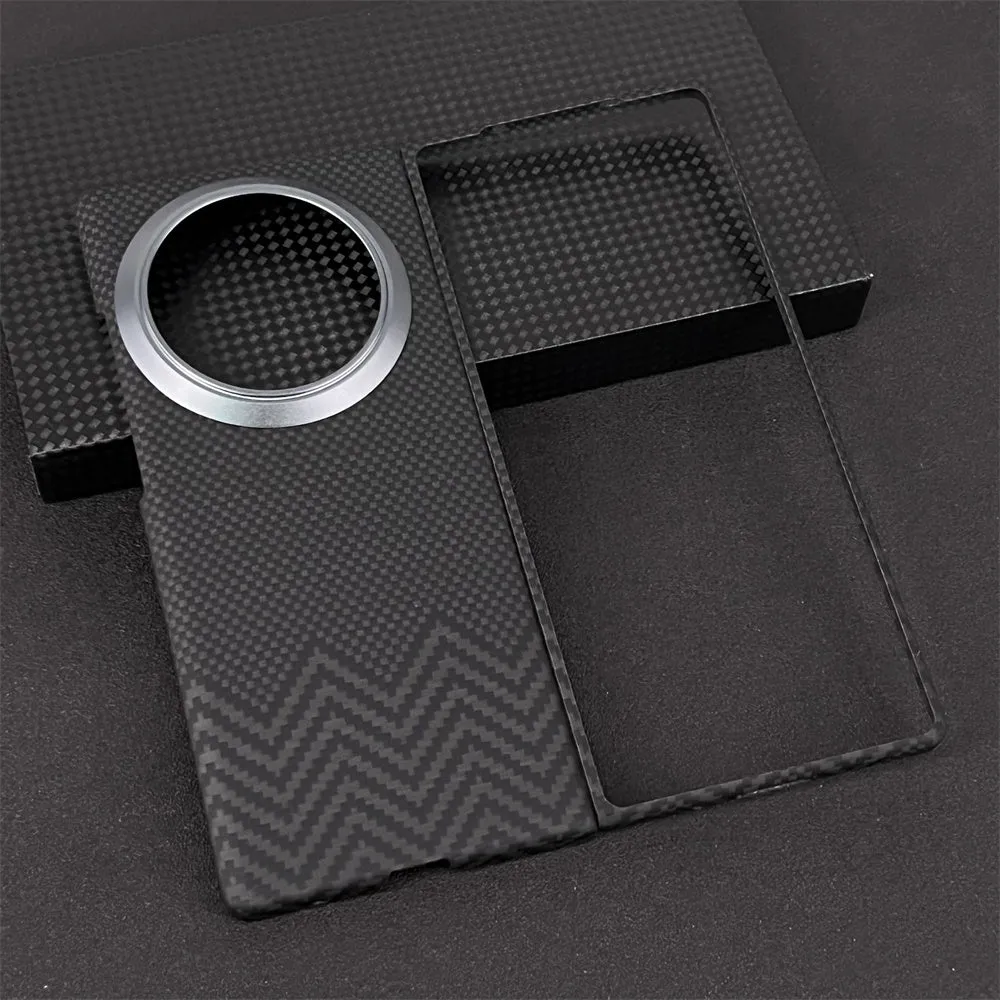 Oatsbasf Luxury Pure Carbon Fiber Case for vivo Foldable Smartphones