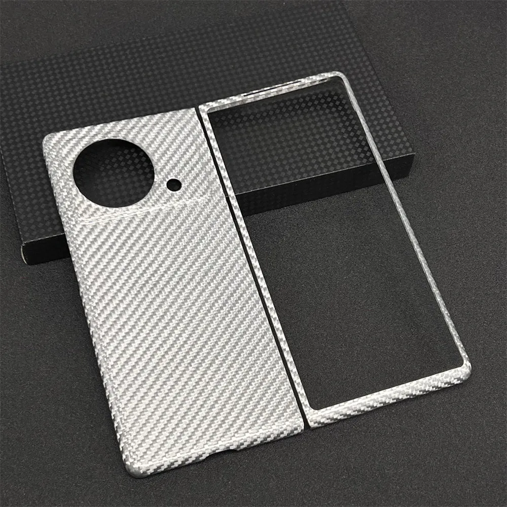 Oatsbasf Luxury Pure Carbon Fiber Case for vivo Foldable Smartphones