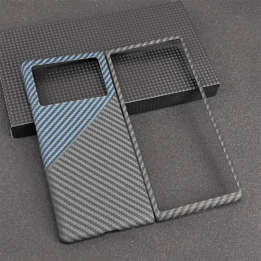 Oatsbasf Luxury Pure Carbon Fiber Case for vivo Foldable Smartphones