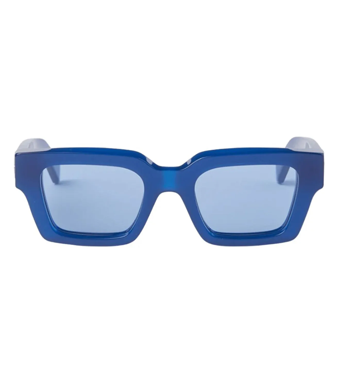 OFF White Virgil Unisex Blue Square Sunglasses