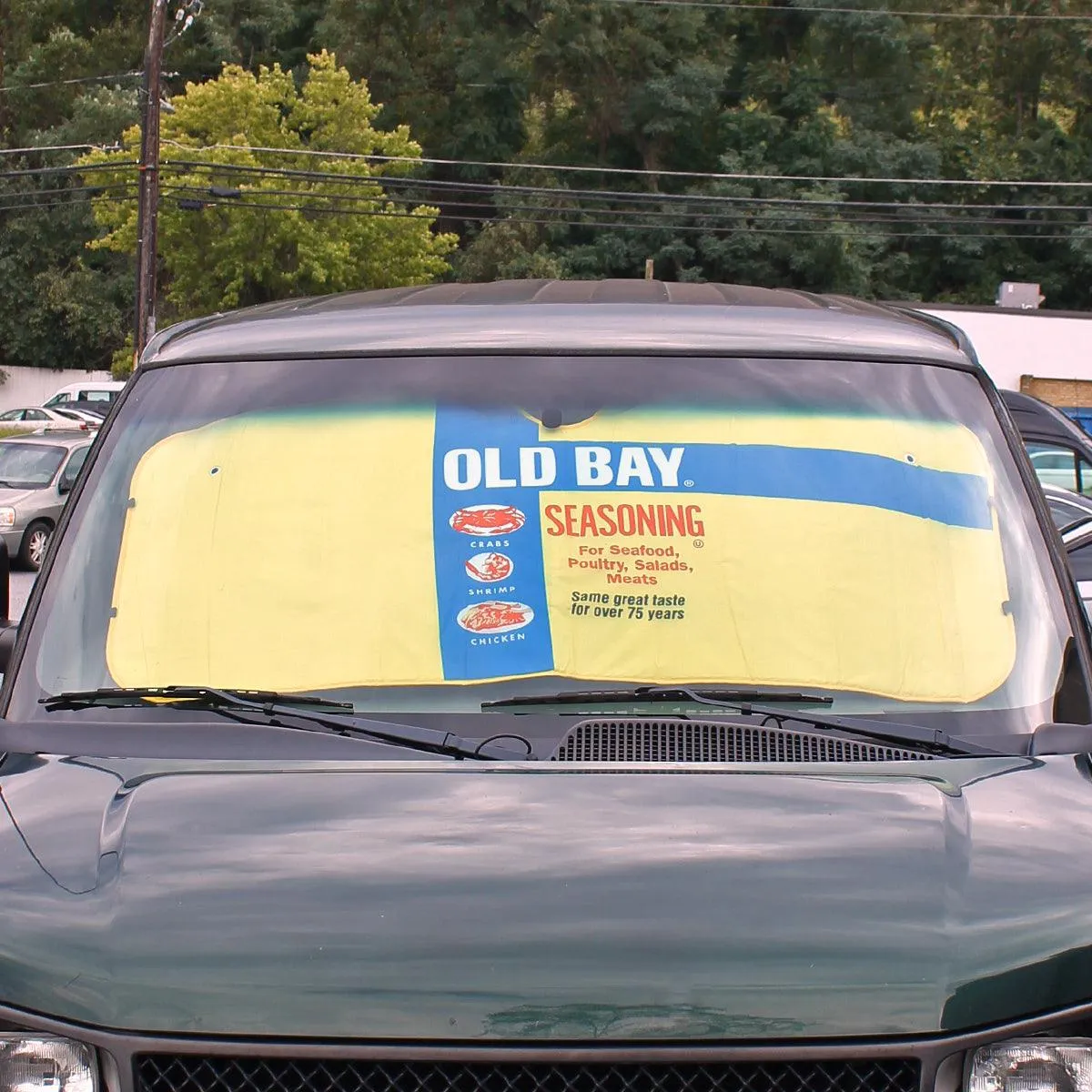 OLD BAY Can / Windshield Sun Shade