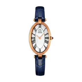 Once 2 Hands Quartz Leather Women Watch W06-03207-011