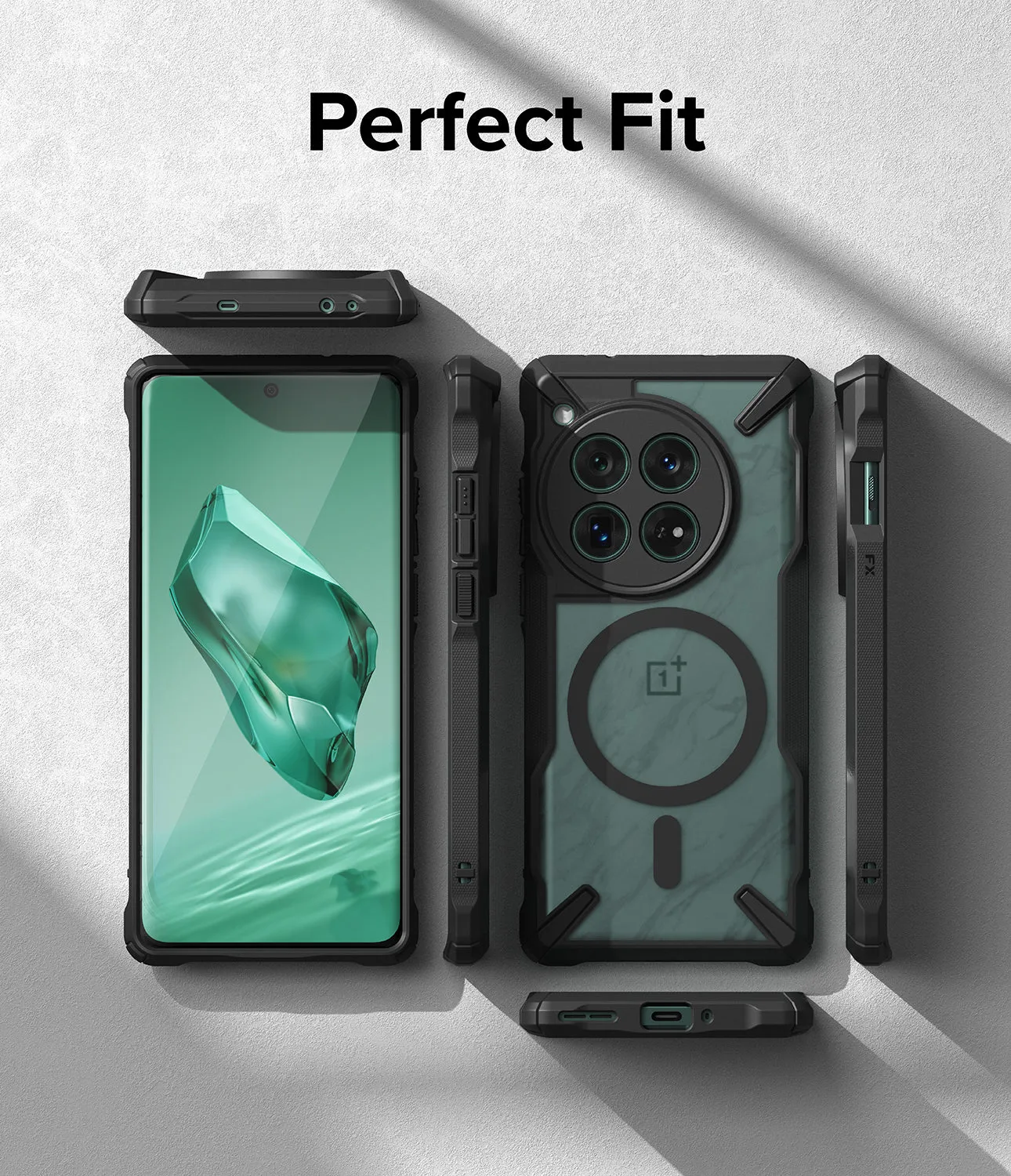 OnePlus 12 Case | Fusion-X Magnetic Matte Black