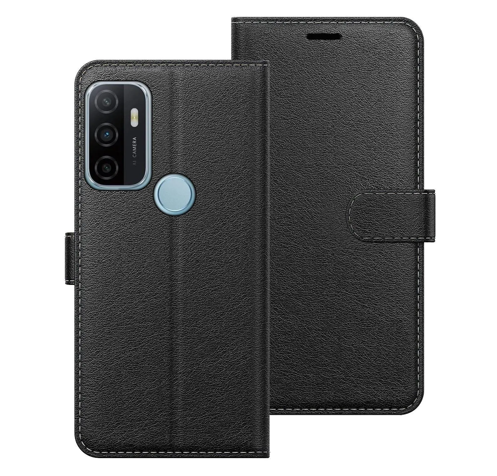 Oppo A53 (2020) Flip Folio Book Wallet Case